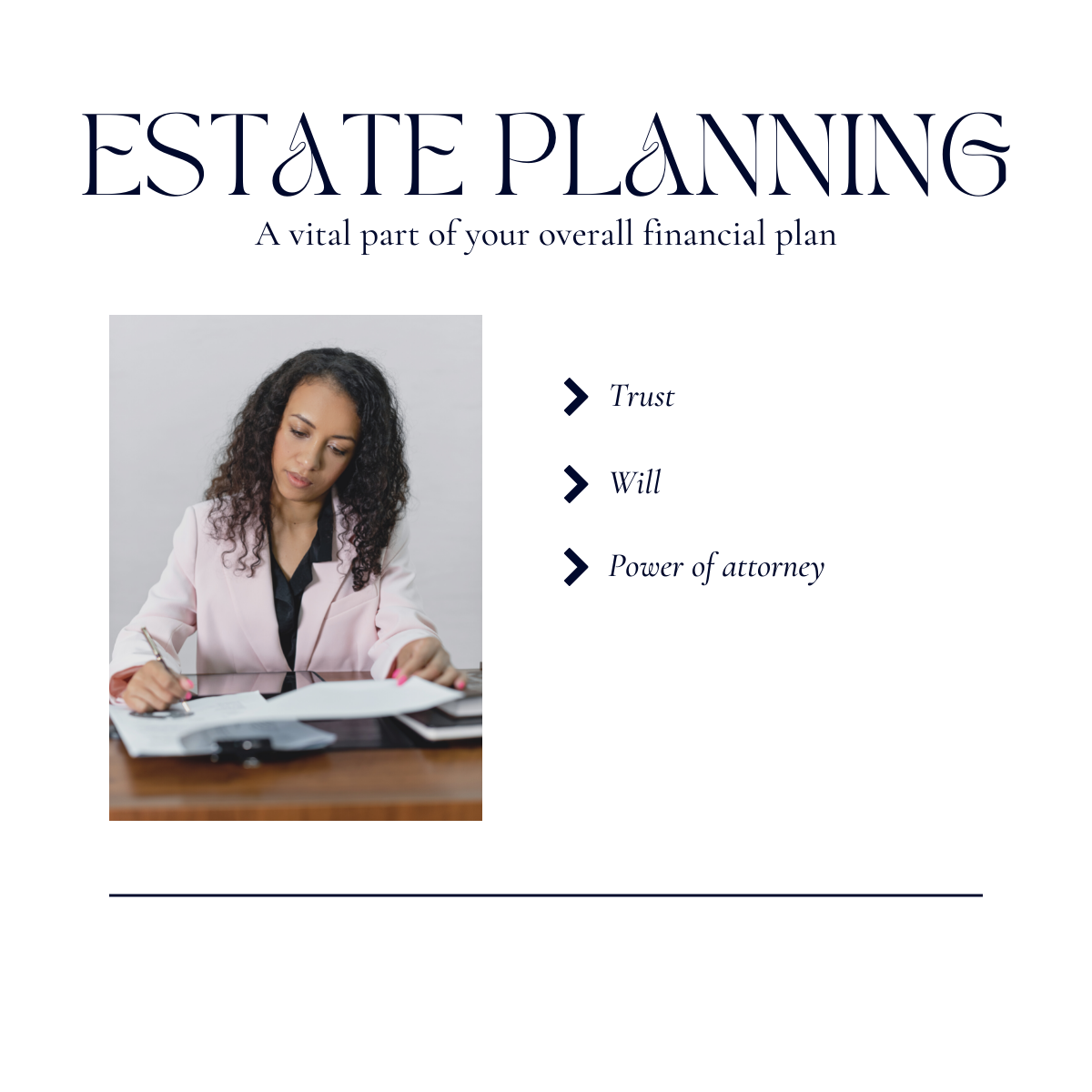 Estate planning: a vital part of your financial plan