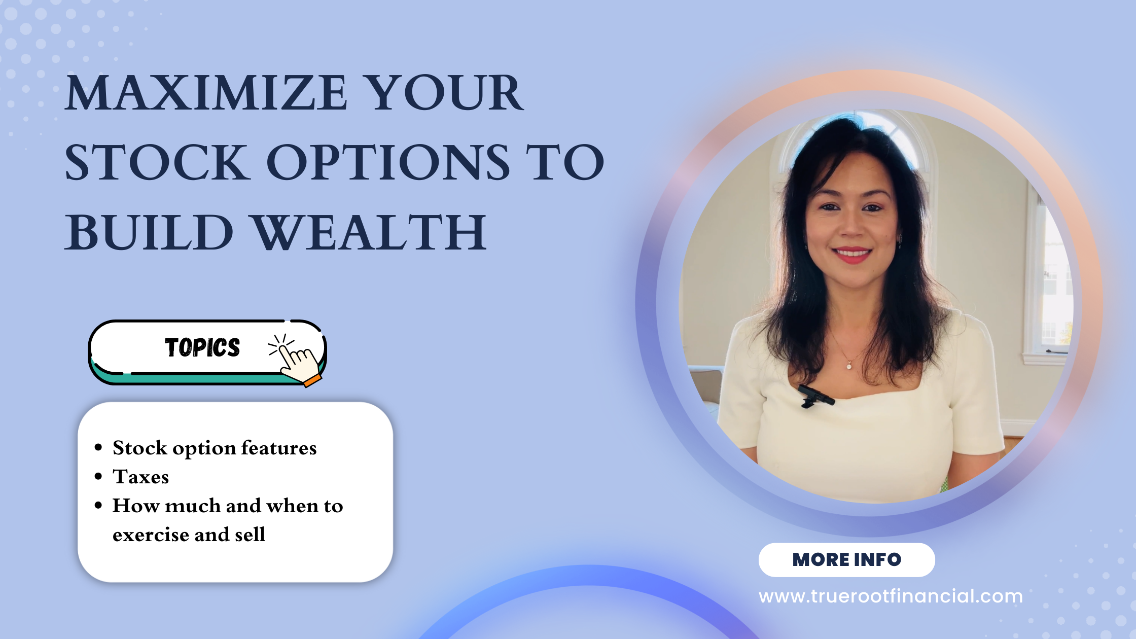 Maximize your stock options to build wealth